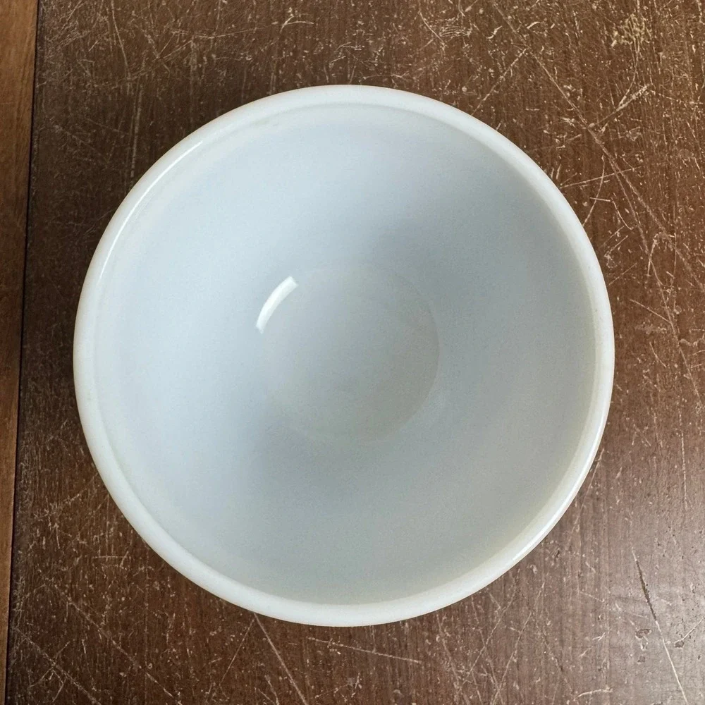 Pyrex‎ by Corning Woodland Brown White 401 1.5 pt Ovenware Serving Bowl